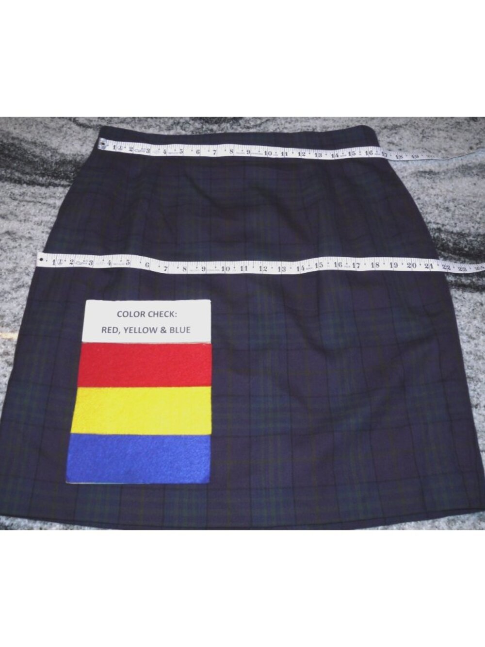 Christian Dior purple plaid wool suit jacket & pencil skirt Women's size 16 - Picture 7 of 10